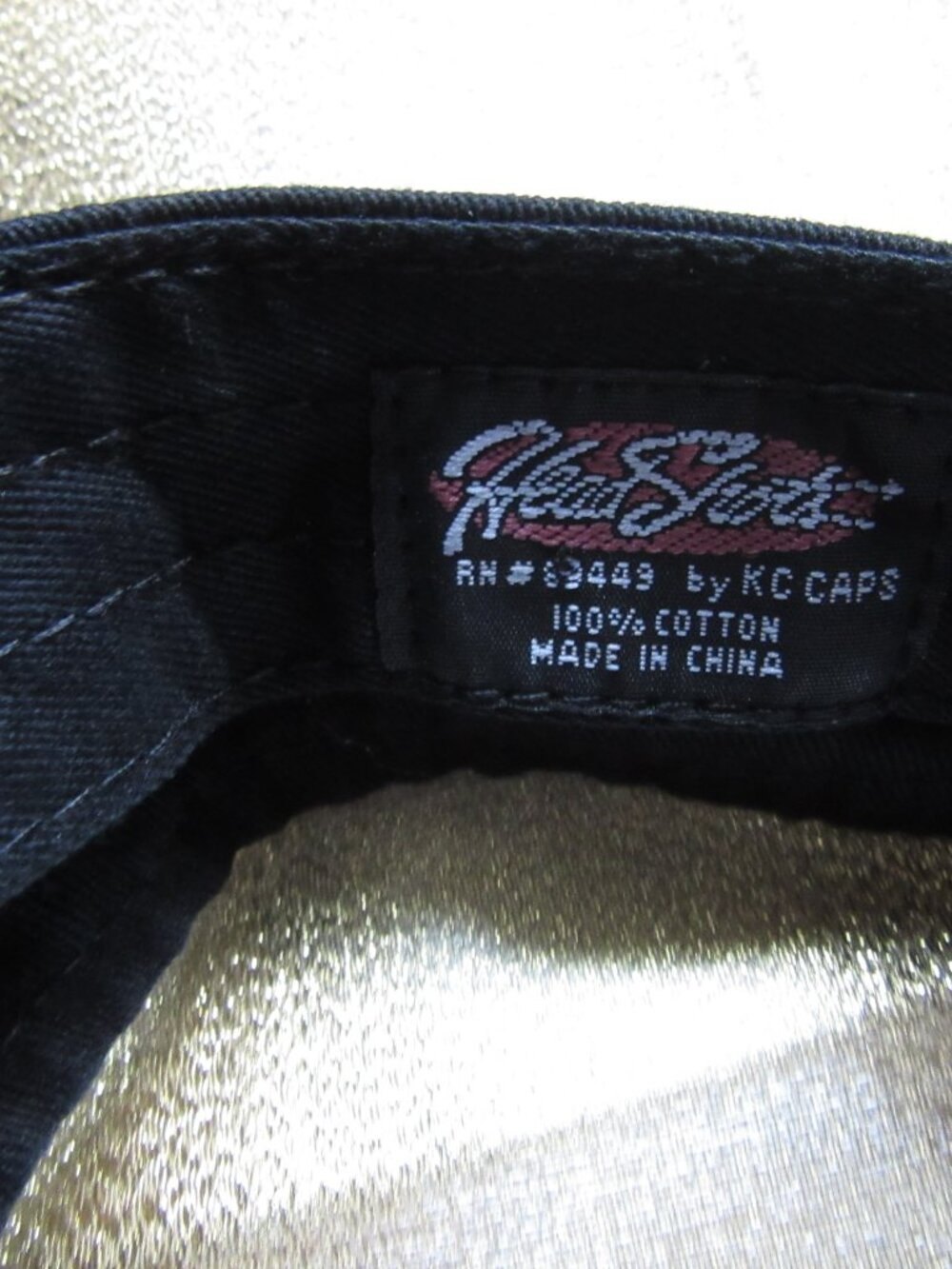 Hog’s Breath Saloon Black Sun Visor Key West, Florida - Velcro strap-back - Picture 6 of 6